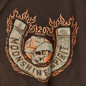 Skull moonshine shirt by Brad Paisley